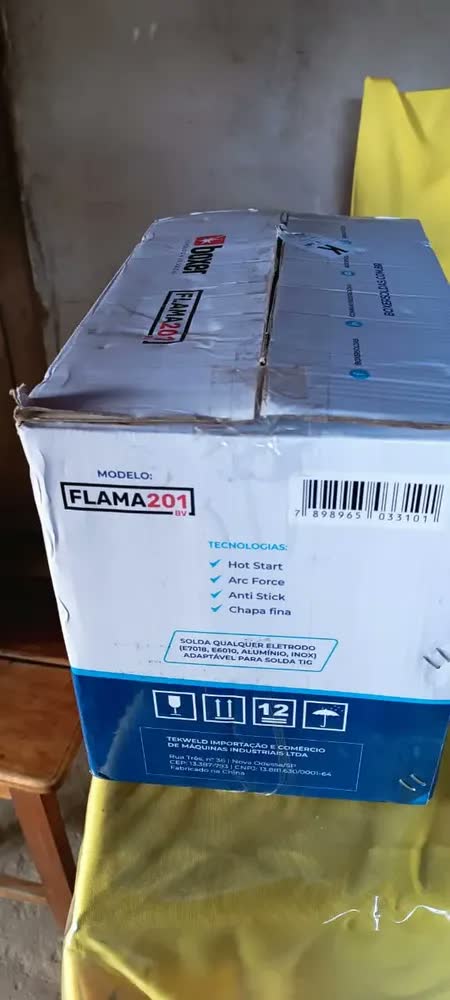 foto de Máquina Inversora De Solda 200a Flama 201bv Boxer