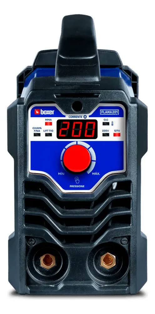 Máquina Inversora De Solda 200a Flama 201bv Boxer