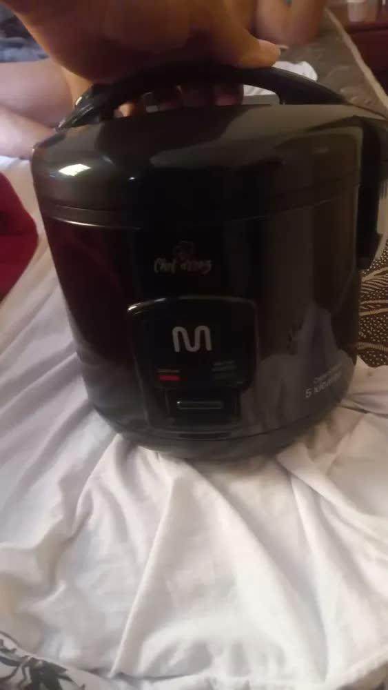 foto de Panela De Arroz 5 Xícaras - Mantem Aquecido Multi Go003 Preto