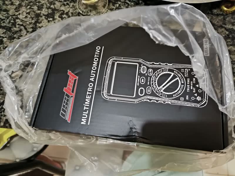 foto de Multímetro Automotiv Dig Rpm Temperatura Frequência Usatest