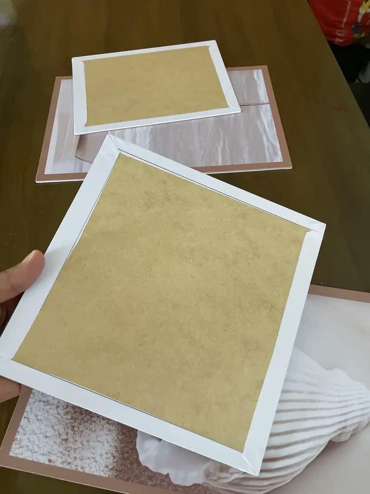 foto de Kit 5 Quadros Decorativo Mdf Sala Grande Banheiro Praia Mar