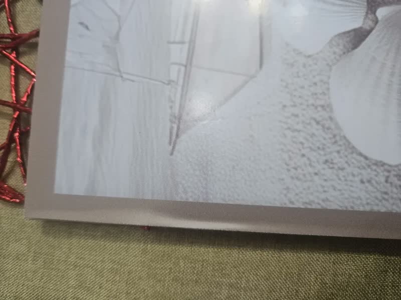 foto de Kit 5 Quadros Decorativo Mdf Sala Grande Banheiro Praia Mar