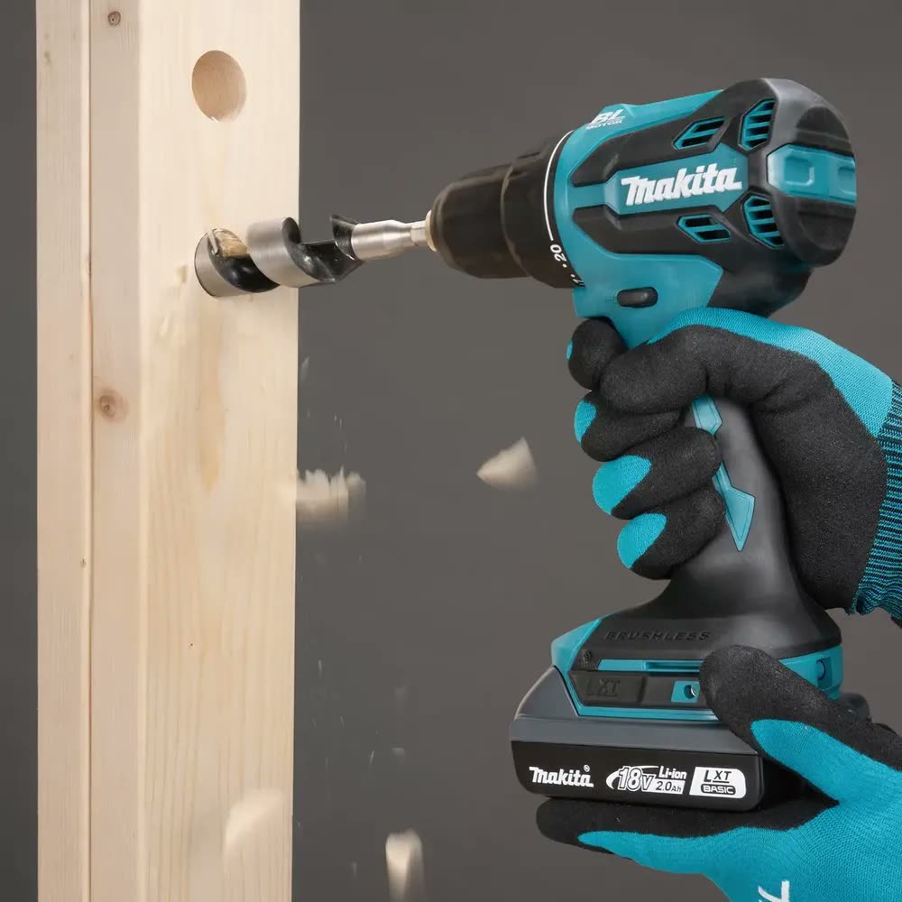 Furadeira Parafusadeira Makita Dhp490z S/bat. S/carr. Cor Azul-petróleo