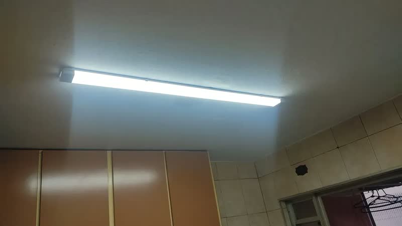 foto de Luminaria Linear 72w 120cm Luz Branca 6500k Alta Potencia