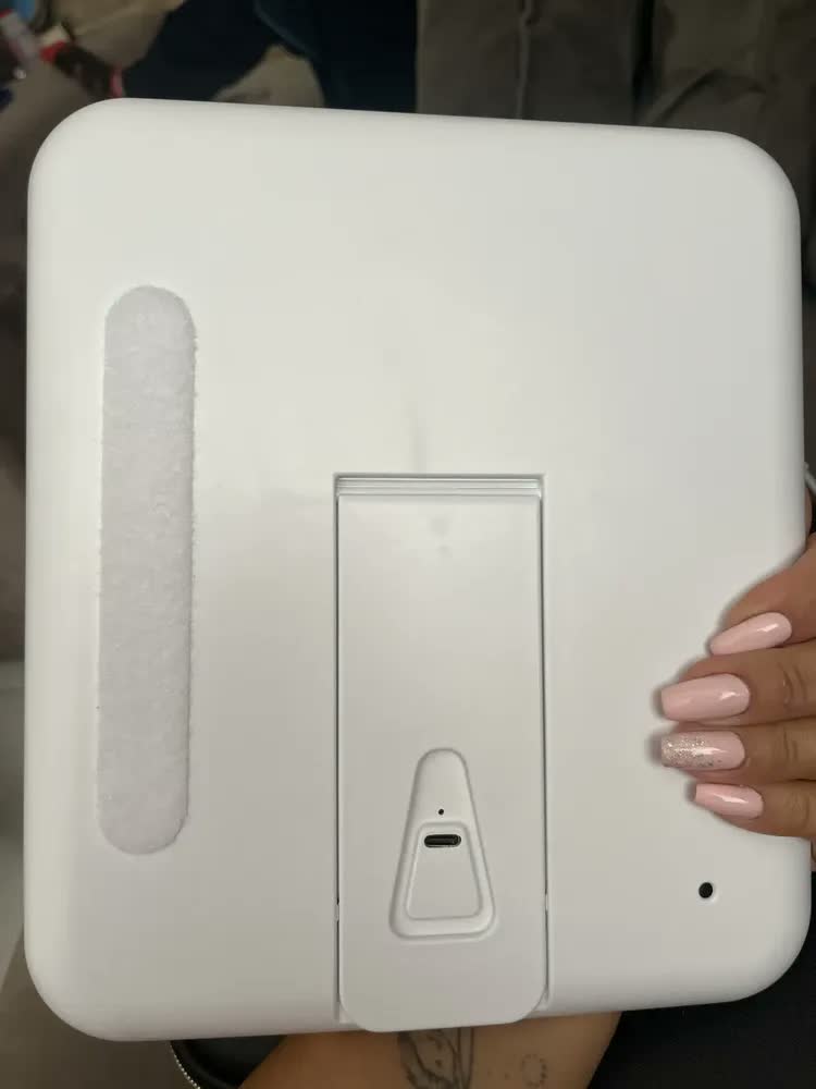 foto de Bolsa Cosméticos Portátil Viagem Espelho Led Luxuoso Maleta