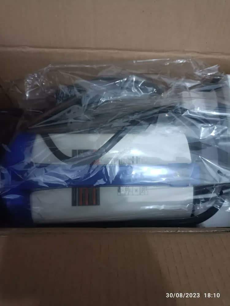foto de Máquina Solda Inverter Touch 150 Bv Porta Eletrodo E Garra Branco/azul