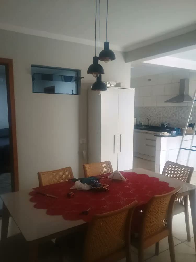 foto de Luminária Lustre Pendente Joana Tripla Preto e Cobre Moderna Para Teto Sala Cozinha Bancada Gourmet Quarto - Bivolt - 110-220V