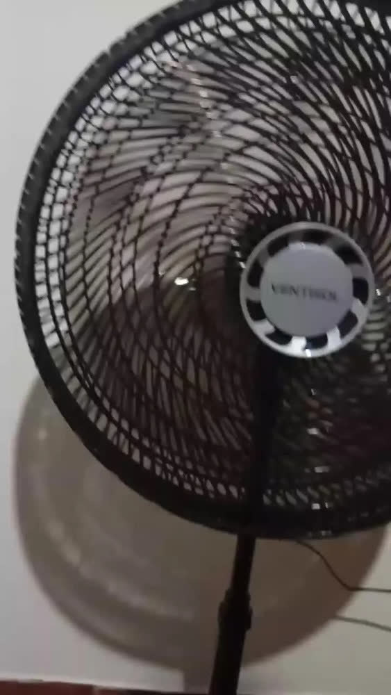 foto de Ventilador de Coluna 50 Cm Turbo 10 Pás 150W Oscilante 3 Velocidades Preto Ventisol 17594