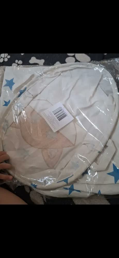 foto de Cesto Organizador Infantil Dobrável Roupa Suja Brinquedo