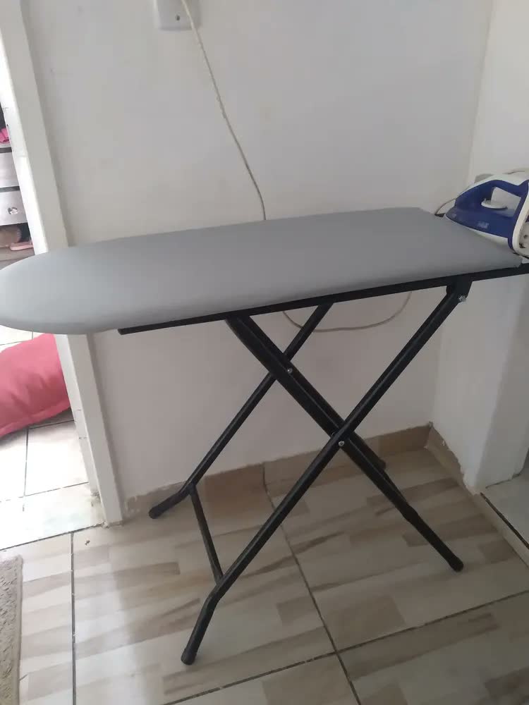 foto de Tabua De Passar Roupas Grande Reforçada Porta Ferro- Machado