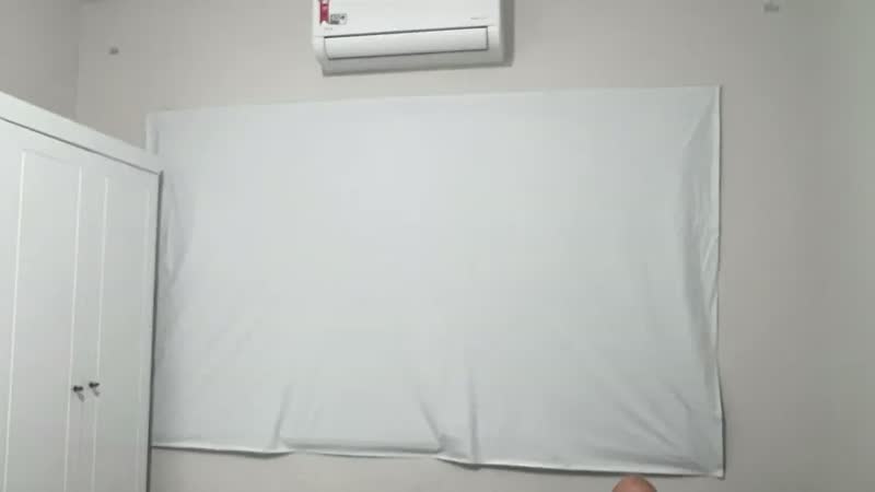 foto de Cortina Painel 100% Blackout Veda Luz C/ Velcro 1,40 X 1,20m Cor Branco