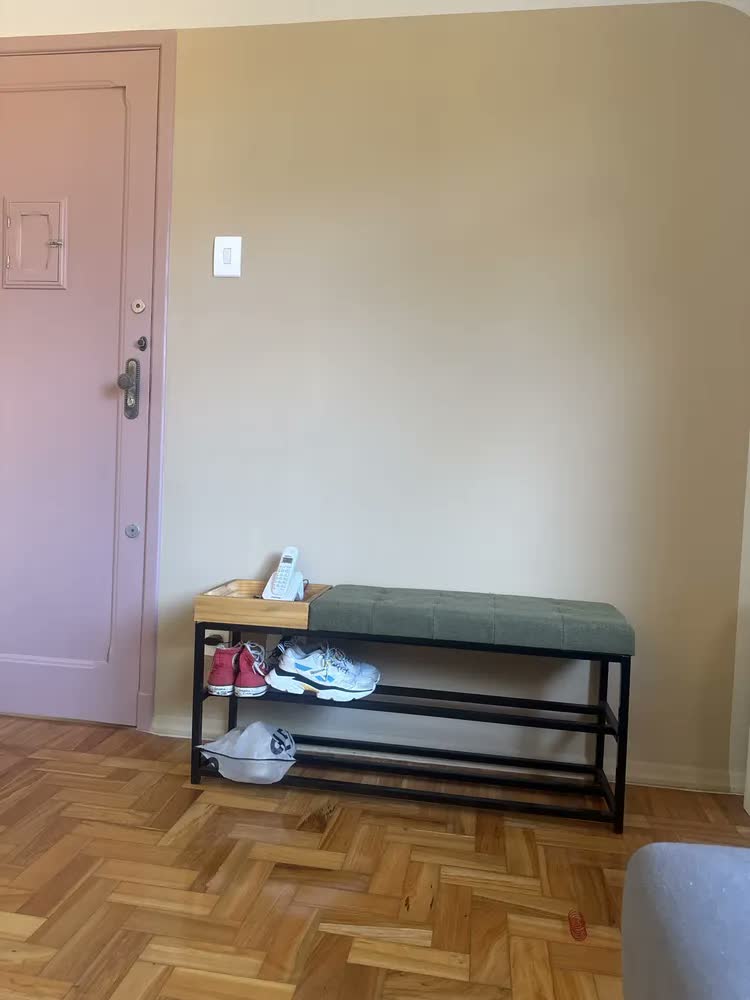 foto de Sapateira Banco Banquinho Estofado P/ Casa 110 Cm Aparador