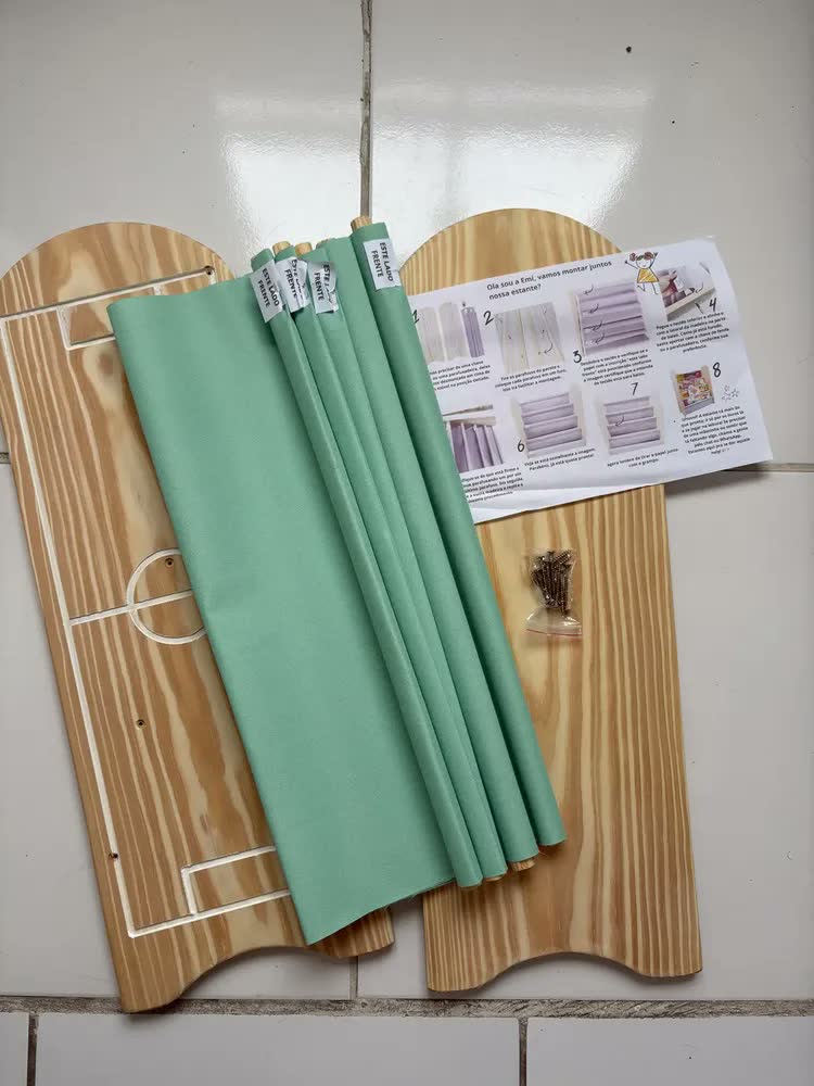 foto de Porta Livro Infantil Montessori Madeira Rack Estante