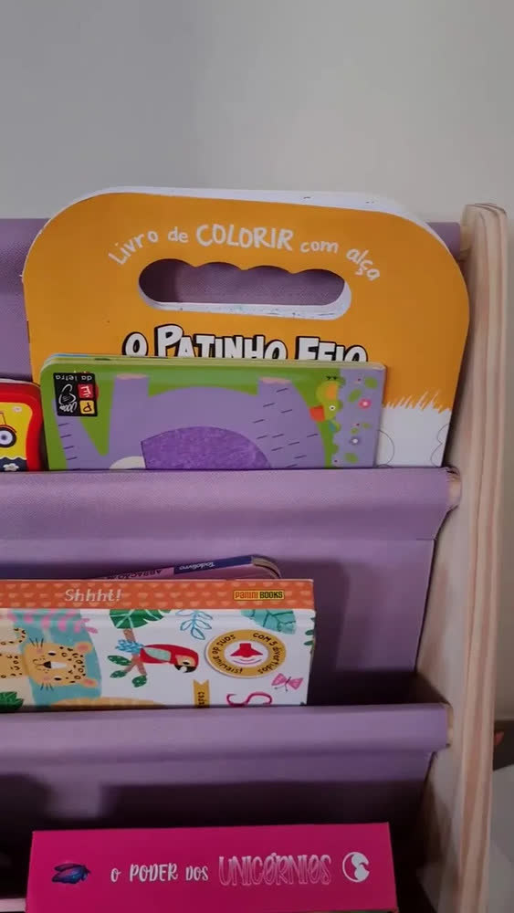 foto de Emi Móveis Livreiro Estante 3 Prateleiras Infantil Rack