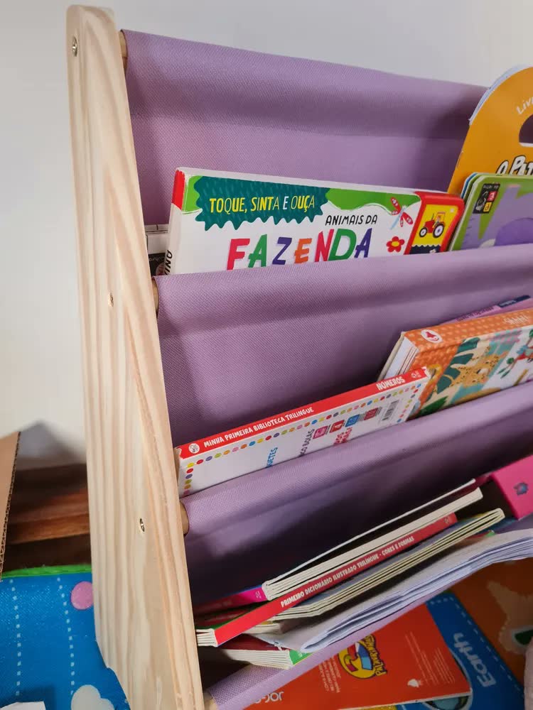 foto de Emi Móveis Livreiro Estante 3 Prateleiras Infantil Rack