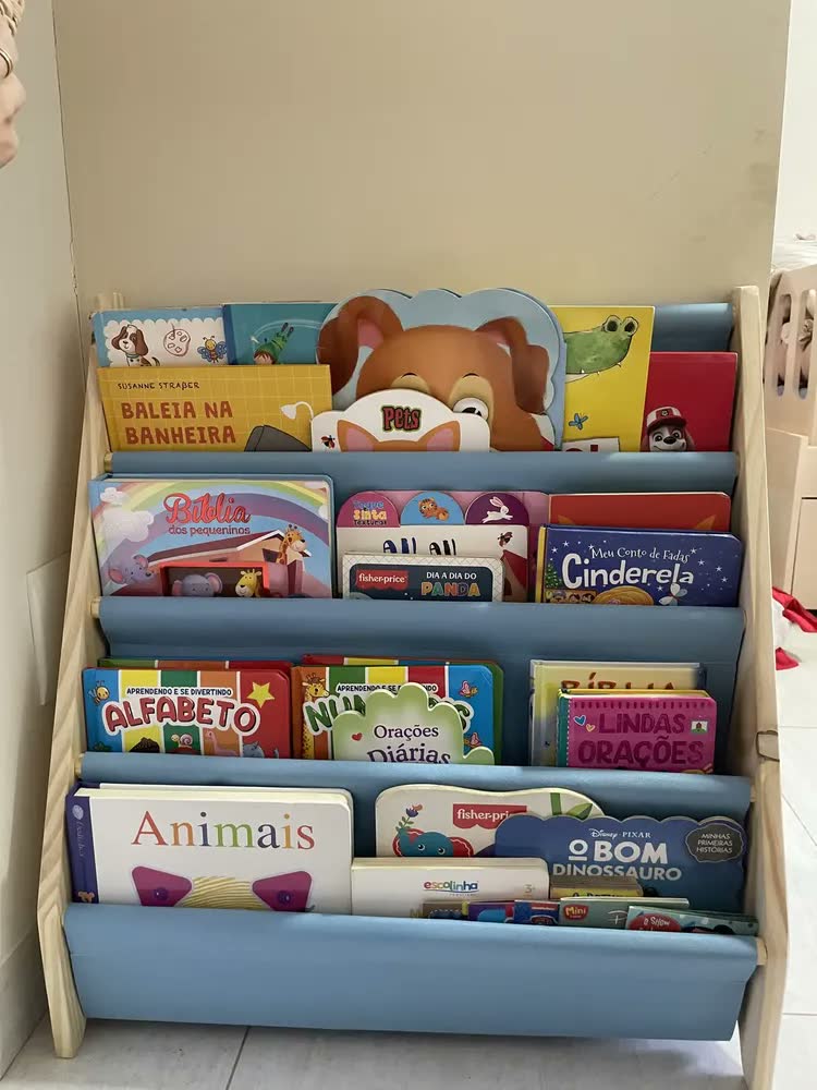 foto de Emi Móveis Livreiro Estante 3 Prateleiras Infantil Rack