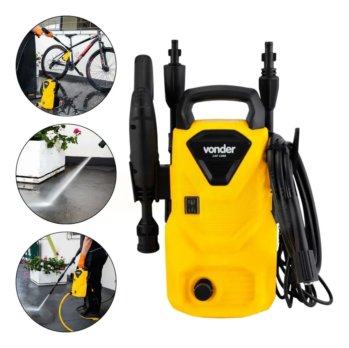 Lavadora Alta Pressão Profissional 1300lb Lav1300 - Vonder