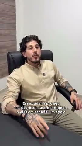 vídeo do produto