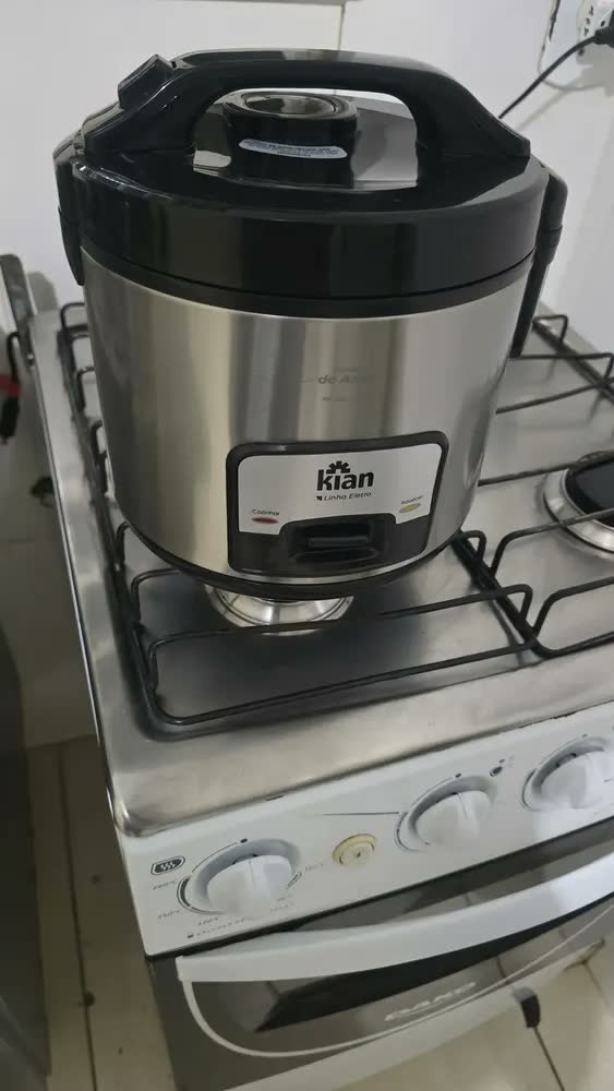 foto de Panela Elétrica De Arroz 5 Xícaras Inox Pa-100 - Kian