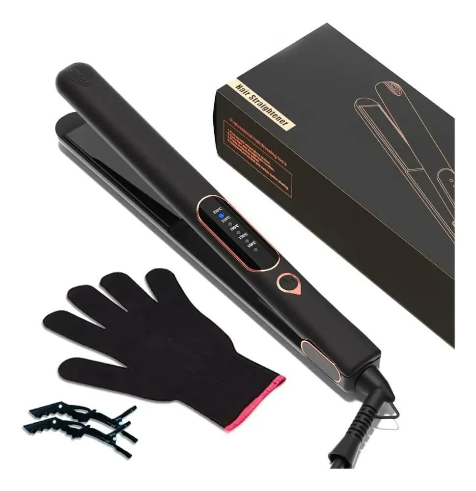 foto de Prancha Chapinha Profissional Bivolt 230°C Íons Negativos Revestimento Cerâmico