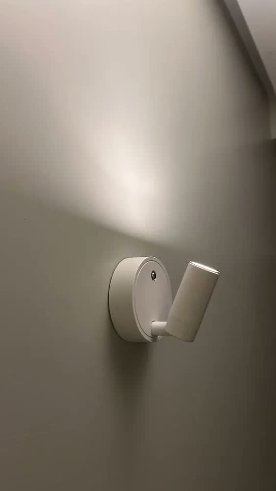 foto de Luminária Led Arandela De Parede Abajur Mesa Cabeceira Casa