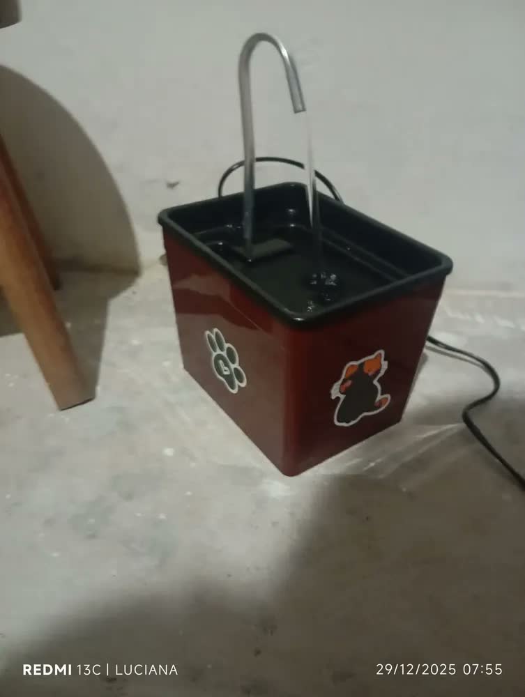 foto de Bebedouro Fonte De Água Para Gatos - Silencioso E Econômico