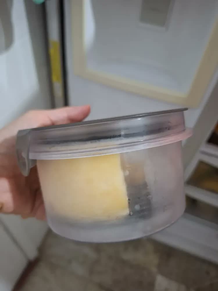foto de Porta Queijo Minas Hermético Queijeira C/ Escorredor Soro