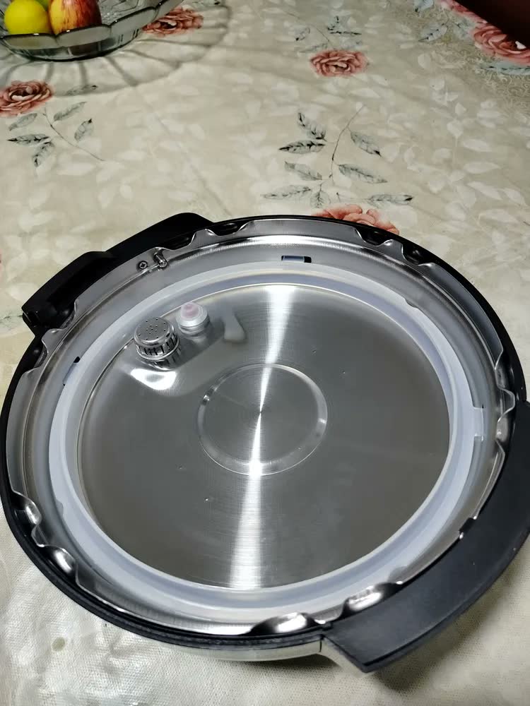 foto de Panela De Pressão Elétrica 5l Nutripro Inox Midea Cor Cinza