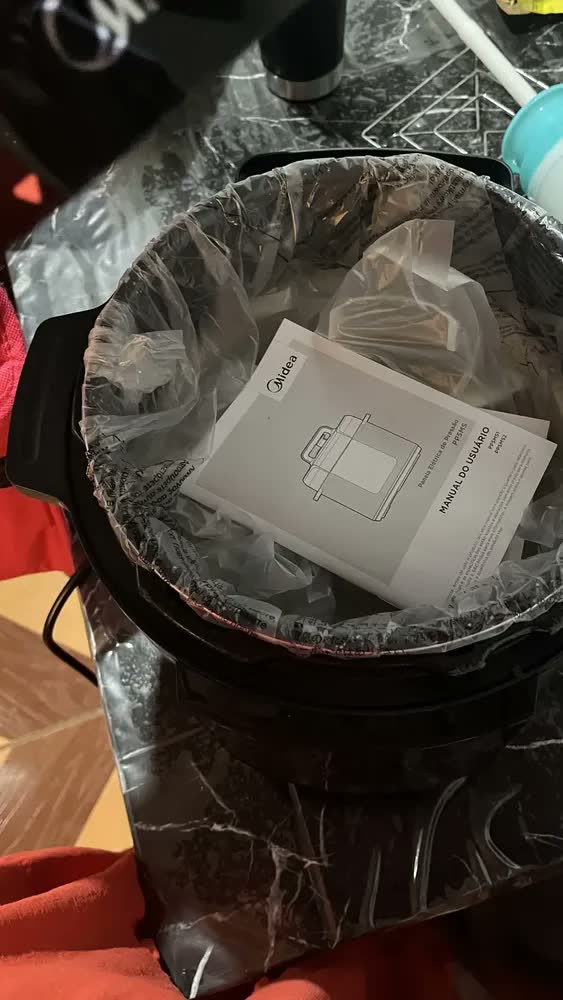 foto de Panela De Pressão Elétrica 5l Nutripro Inox Midea Cor Cinza