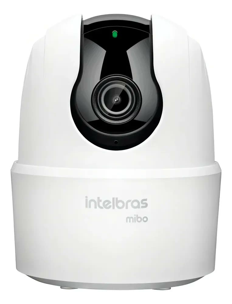 Câmera Inteligente Intelbras Ime 360 3mp Visão 360 Wi-fi Cor Branco