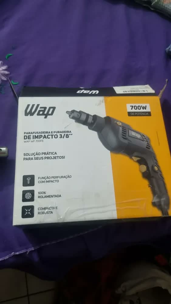 foto de Parafusadeira E Furadeira Wap Wf 700 Fe13 1/2