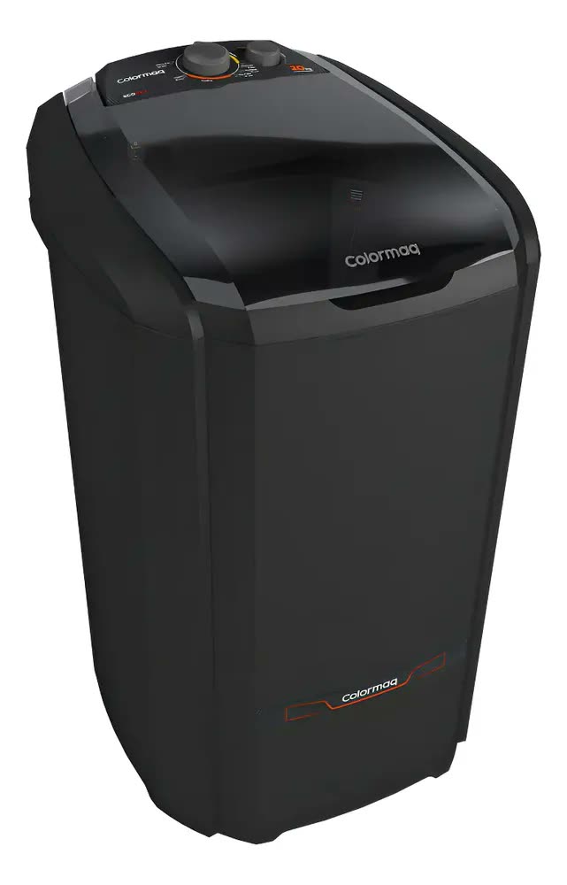 Tanquinho Lavadora Semi Automática Colormaq Ecomax Lcs 20kg Cor Preto
