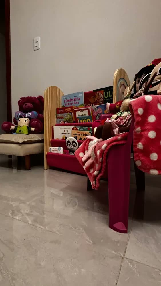 foto de Estante De Livros Montessori Infantil Rack