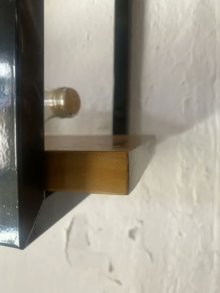 foto de Prateleira Industrial Livros 60x20cm Dupla Reforçada Retrô