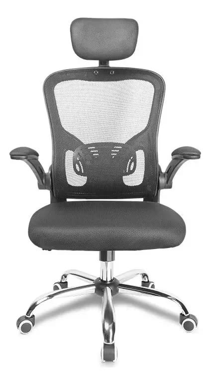 Cadeira Office Zinnia Venecia Sl, Preto, Zno-vnal-bl02