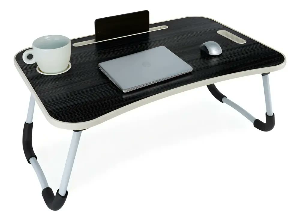 Mesa Notebook Dobrável Portátil Leve P/ Homeoffice Cama Sofa