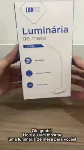 vídeo do produto