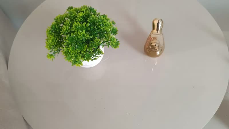 foto de Kit Decorativo Passarinho Porcelana E Vasinho Planta