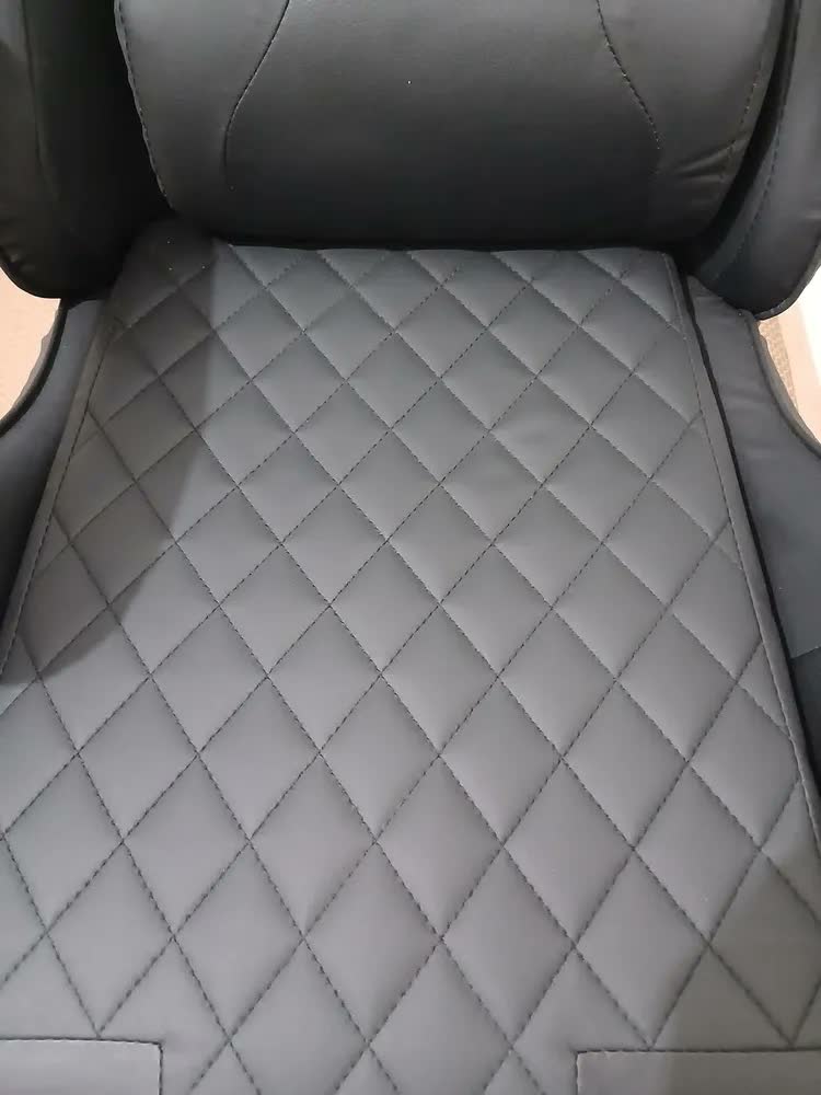 foto de Cadeira Gamer Ergonomica LODS Gamer Azul Inclinável Até 135º Escritório