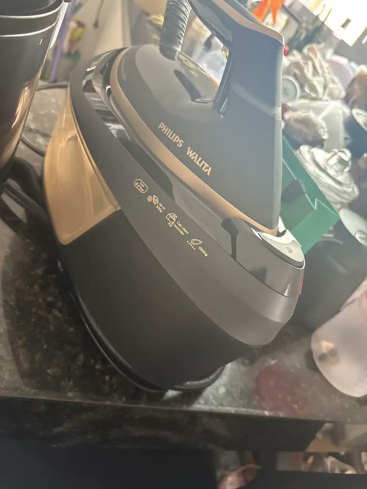 foto de Ferro De Passar Perfectcare Série 6000 Philips Walita Preto