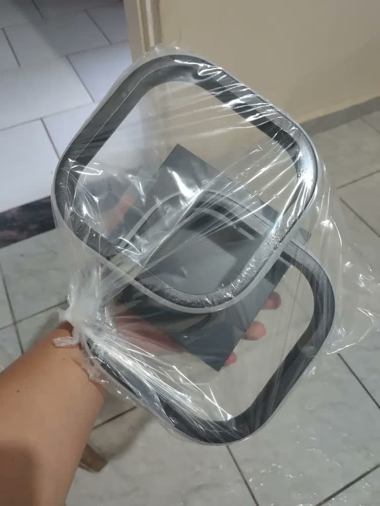 foto de Luminária Plafon Teto Pendente Quadrado Sobrepor Luz Led 30w