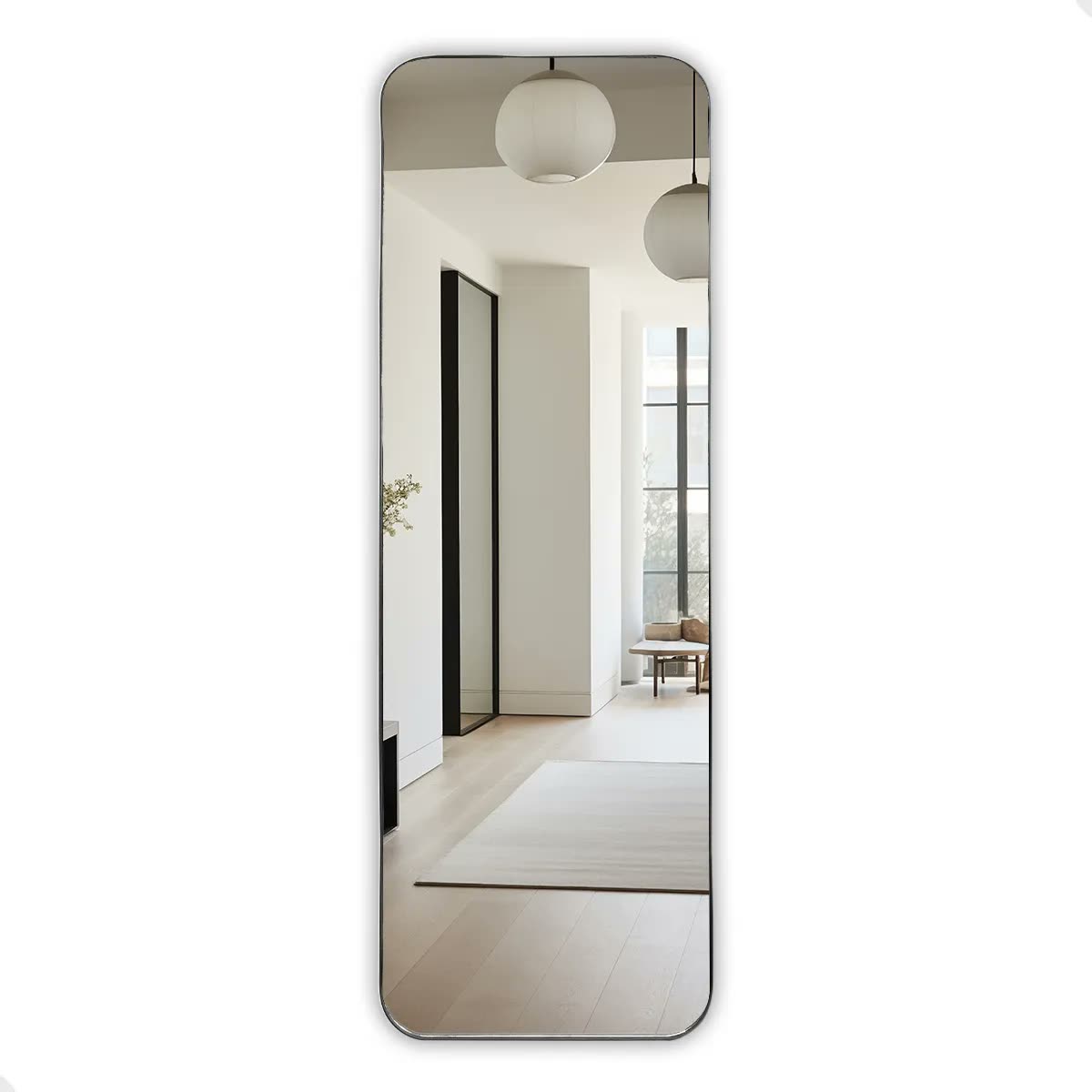 foto de Espelho Orgânico Decorativo Retangular 150x50 Corpo Inteiro