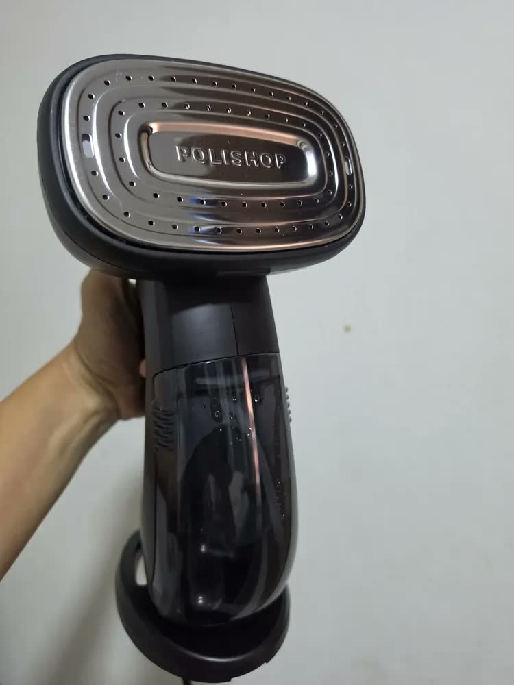 foto de Polishop Ultra Hand Steamer Cor Preto