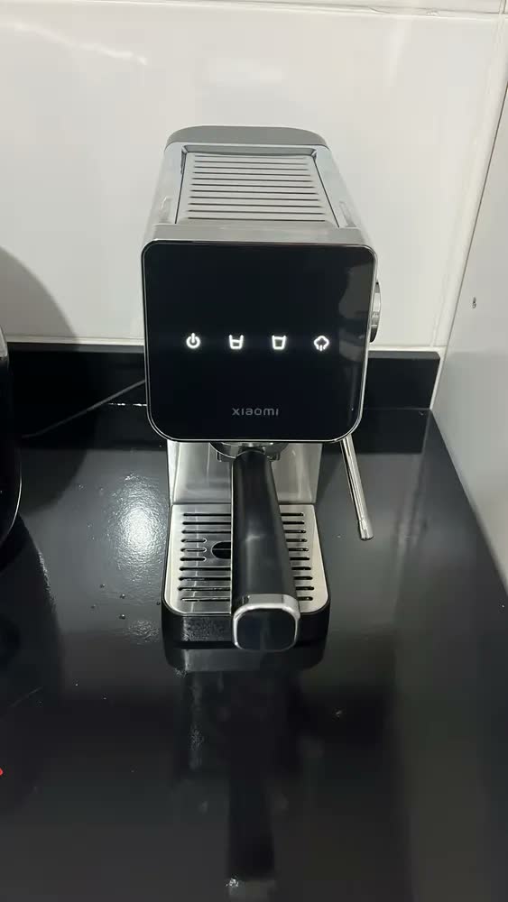 foto de Maquina De Cafe Espresso Xiaomi 110v Cor Prateado