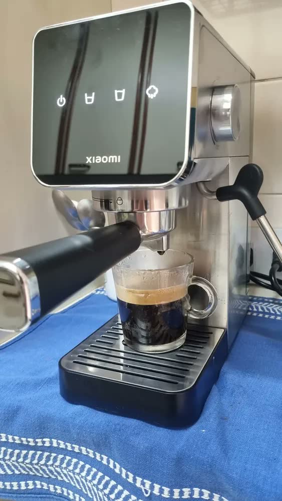 foto de Maquina De Cafe Espresso Xiaomi 110v Cor Prateado