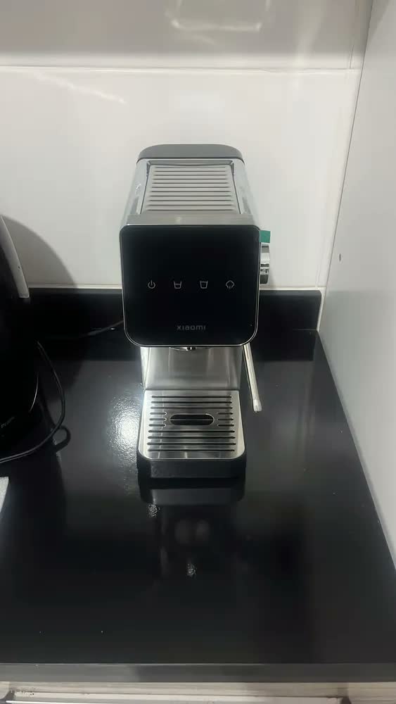foto de Maquina De Cafe Espresso Xiaomi 110v Cor Prateado