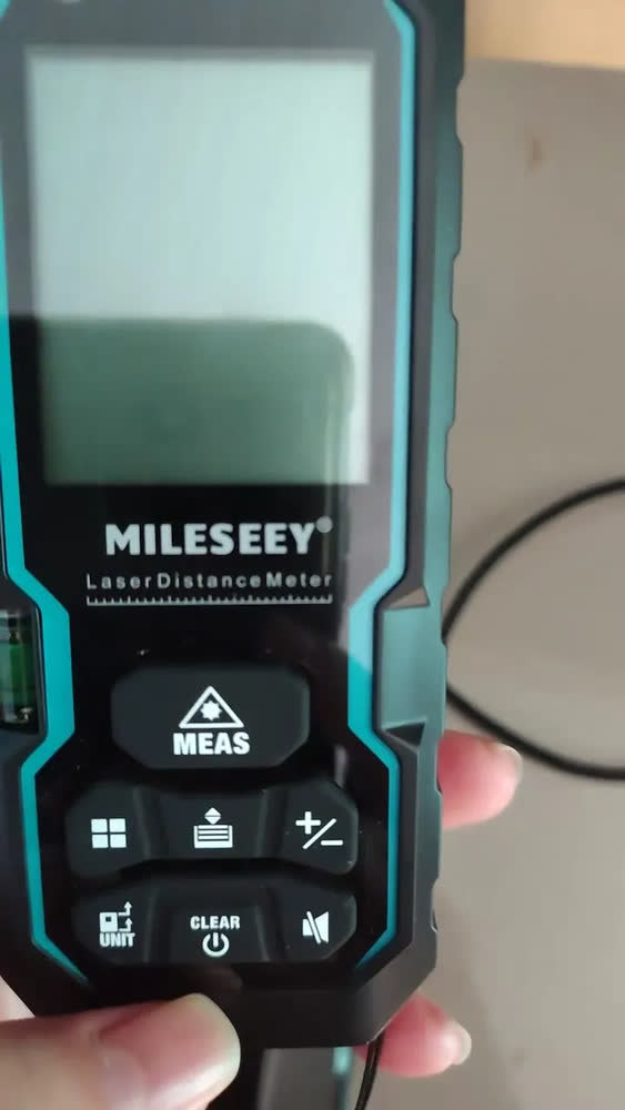 foto de Trena Laser Digital Profissional Mileseey S6 100m Alta Precisão Medidor De Distância A Pilhas Portátil Gafer Para Obras, Engenharia E Construção