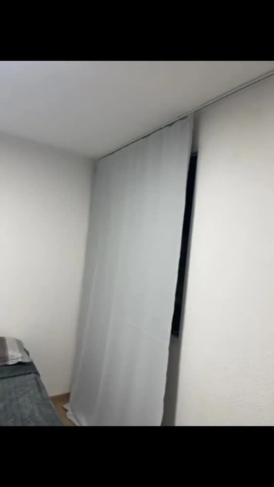 foto de Cortina Blackout 3 Metros Para Trilho Suiço Quarto Sala