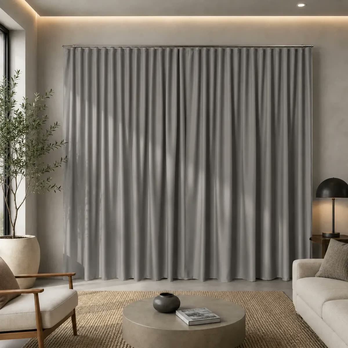 Cortina Blackout Premium 5,00x2,70m Trilho Suíço