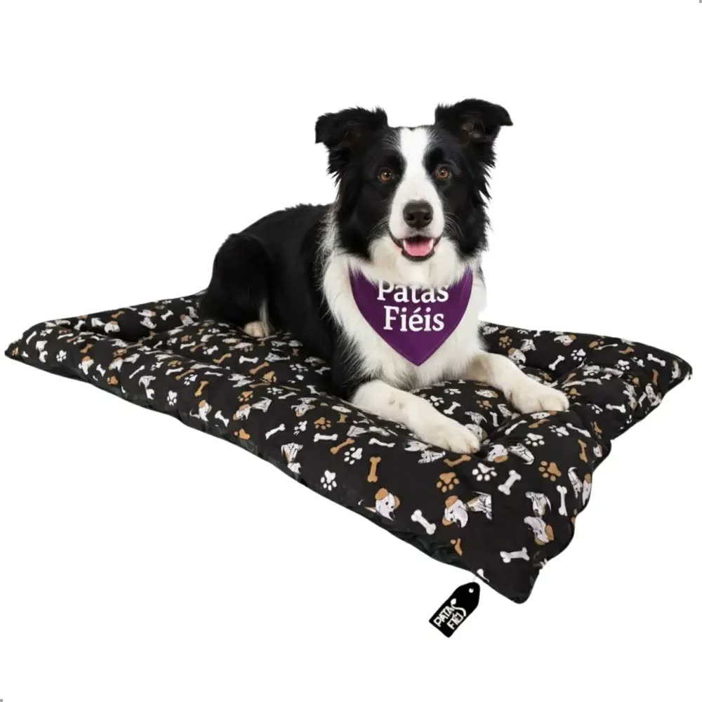 Cama Cachorro Caminha Pet G 100x70 - Patas Fiéis